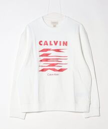 Calvin Klein Jeans カルバンクラインジーンズ LS EU 350TERRY KLEIN STRETCH GRA スウェット トレーナー