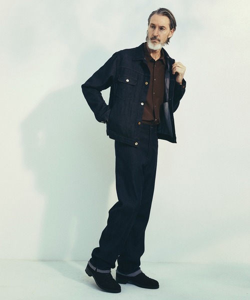 THE TOKYO(ザトウキョウ)の「【SILKα/シルクアルファ】SILK α Denim Jacket(デニムジャケット・メンズ・ブルー・46/48)」の6枚目の写真