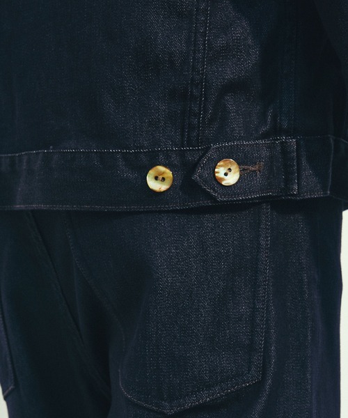 THE TOKYO(ザトウキョウ)の「【SILKα/シルクアルファ】SILK α Denim Jacket(デニムジャケット・メンズ・ブルー・46/48)」の9枚目の写真