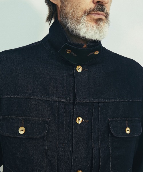 THE TOKYO(ザトウキョウ)の「【SILKα/シルクアルファ】SILK α Denim Jacket(デニムジャケット・メンズ・ブルー・46/48)」の10枚目の写真