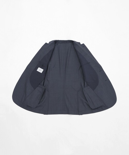 MACKINTOSH PHILOSOPHY(マッキントッシュ フィロソフィー)の「【WEB&一部店舗限定】トロッター ジャケット ウール混マイクロ千鳥(テーラードジャケット・メンズ・チャコールグレー/ネイビー・40/38)」の10枚目の写真