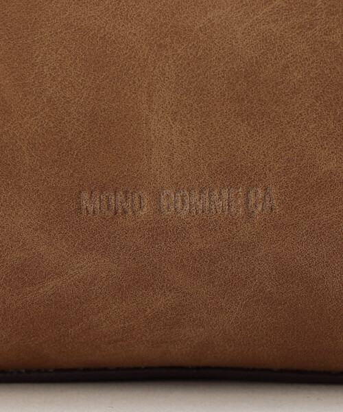 MONO COMME CA(モノコムサ)の「アシンメトリー ワンショルダー(ショルダーバッグ・レディース・ブラウン/グレイッシュベージュ・FREE)」の18枚目の写真