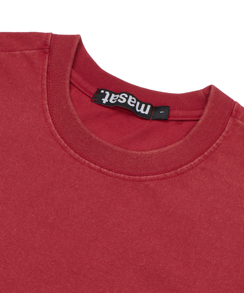 MASAT（マサット）の「フェードショートスリーブ _ ウォッシュドレッド（Tシャツ/カットソー・メンズ・その他・1/2）」の3枚目の写真