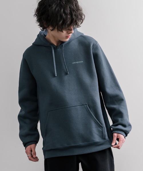 patagonia（パタゴニア）の「Patagonia パタゴニア BOARDSHORT LOGO UPRISAL HOODY ボードショーツロゴアップライザルフーディ/裏起毛バックグラフィック長袖パーカー（パーカー・メンズ・ブラック/ブルー・M/L/XL/S）」の22枚目の写真