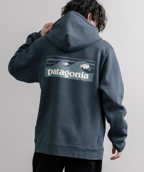 patagonia（パタゴニア）の「Patagonia パタゴニア BOARDSHORT LOGO UPRISAL HOODY ボードショーツロゴアップライザルフーディ/裏起毛バックグラフィック長袖パーカー（パーカー・メンズ・ブラック/ブルー・M/L/XL/S）」の19枚目の写真