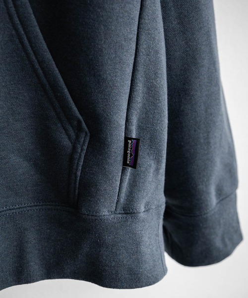 patagonia（パタゴニア）の「Patagonia パタゴニア BOARDSHORT LOGO UPRISAL HOODY ボードショーツロゴアップライザルフーディ/裏起毛バックグラフィック長袖パーカー（パーカー・メンズ・ブラック/ブルー・M/L/XL/S）」の9枚目の写真