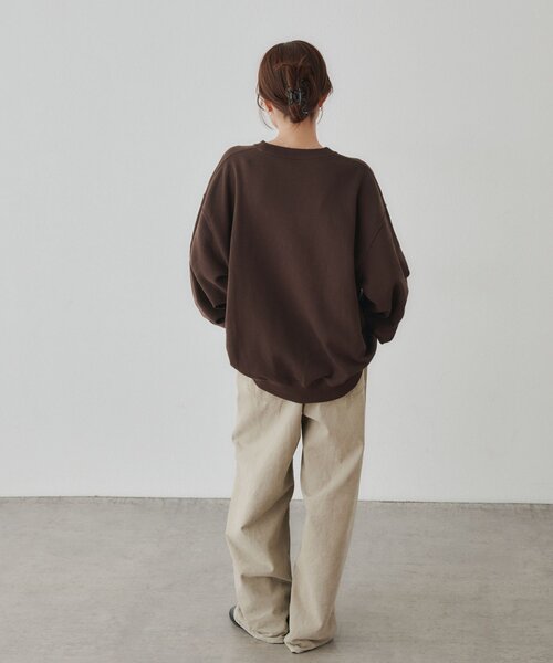 DISCOAT(ディスコート)の「【Enlude】ボックスアニマルフォトスウェット《ユニセックス》(Tシャツ/カットソー・メンズ・ライトベージュ/ブラウン/ネイビー・FREE)」の7枚目の写真