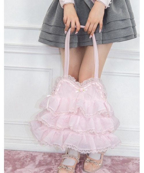 Fiorforte(フィオルフォルテ)の「baby doll tote bag(トートバッグ・レディース・ホワイト・FREE)」の14枚目の写真