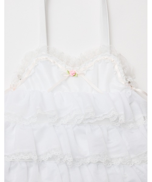 Fiorforte(フィオルフォルテ)の「baby doll tote bag(トートバッグ・レディース・ホワイト・FREE)」の6枚目の写真