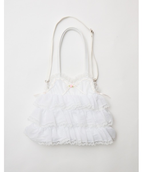 Fiorforte(フィオルフォルテ)の「baby doll tote bag(トートバッグ・レディース・ホワイト・FREE)」の16枚目の写真