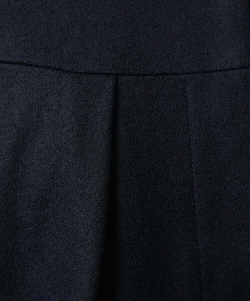Jocomomola（ホコモモラ）の「圧縮天竺 ショートジャケット［オケージョン］（ノーカラージャケット・レディース・パープル/ネイビー・40）」の10枚目の写真