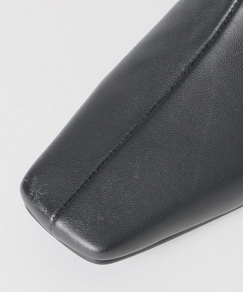 GRISE(グリーズ)の「《/WEB+一部店舗限定》GRISE4cmレザースクエアソフトフィットショートブーツ(ブーツ・レディース・ブラック/ブラウン/アイボリー・MEDIUM/SMALL/X-LARGE/LARGE)」の12枚目の写真