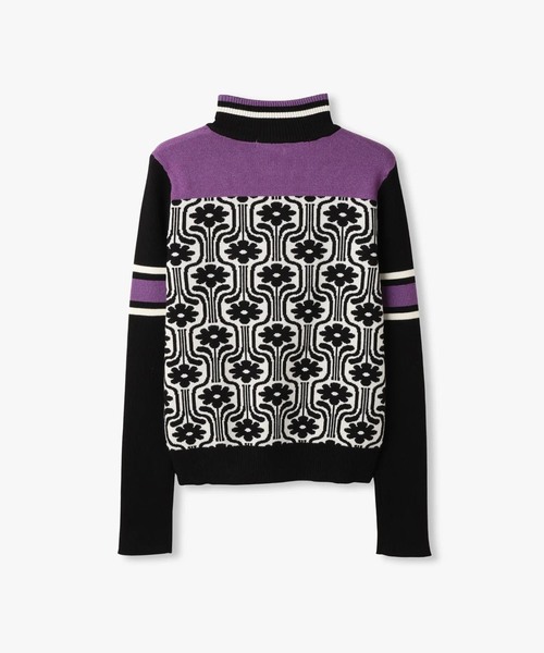 JOINT WORKS(ジョイントワークス)の「anna sui nyc / アナスイエヌワイシー スキーニットブルゾン(ニット/セーター・レディース・ブラック/ネイビー・FREE)」の3枚目の写真