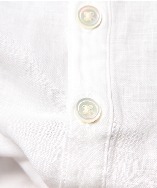 URBAN RESEARCH(アーバンリサーチ)の「URBAN RESEARCH リネンヘンリー8分袖シャツTee(シャツ/ブラウス・メンズ・インディゴブルー/ホワイト/ブラック・LARGE/MEDIUM)」の9枚目の写真