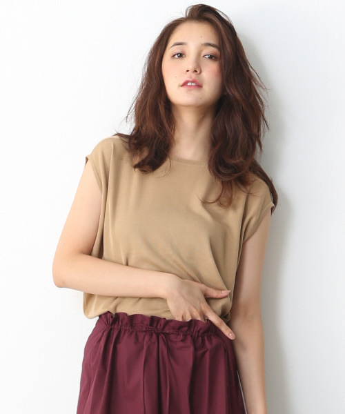 Abahouse Devinette（ドゥヴィネット）の「ウォッシャブルプルオーバー（ニット/セーター・レディース・ブラック/ベージュ/カーキ/ホワイト/チャコールグレー・FREE）」の4枚目の写真