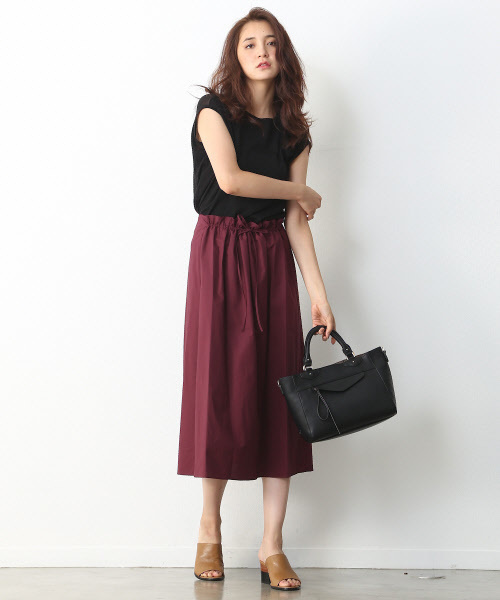 Abahouse Devinette（ドゥヴィネット）の「ウォッシャブルプルオーバー（ニット/セーター・レディース・ブラック/ベージュ/カーキ/ホワイト/チャコールグレー・FREE）」の13枚目の写真