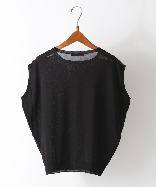 Abahouse Devinette（ドゥヴィネット）の「ウォッシャブルプルオーバー（ニット/セーター・レディース・ブラック/ベージュ/カーキ/ホワイト/チャコールグレー・FREE）」の7枚目の写真