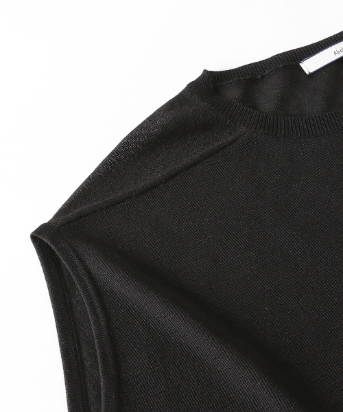 Abahouse Devinette（ドゥヴィネット）の「ウォッシャブルプルオーバー（ニット/セーター・レディース・ブラック/ベージュ/カーキ/ホワイト/チャコールグレー・FREE）」の9枚目の写真