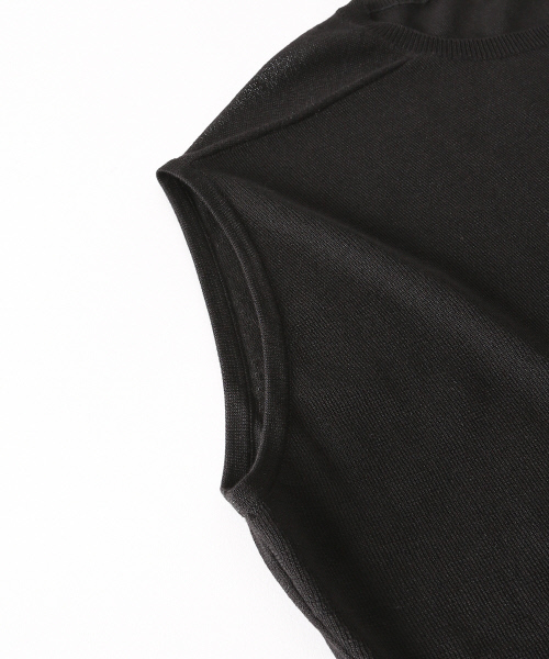 Abahouse Devinette（ドゥヴィネット）の「ウォッシャブルプルオーバー（ニット/セーター・レディース・ブラック/ベージュ/カーキ/ホワイト/チャコールグレー・FREE）」の10枚目の写真