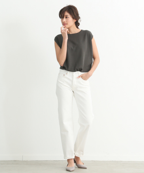 Abahouse Devinette（ドゥヴィネット）の「ウォッシャブルプルオーバー（ニット/セーター・レディース・ブラック/ベージュ/カーキ/ホワイト/チャコールグレー・FREE）」の21枚目の写真