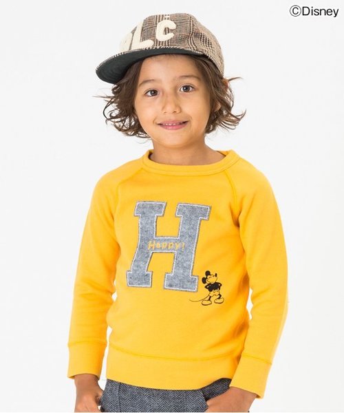 Apres Les Cours アプレレクール の Disney ディズニー ロゴトレーナー スウェット Wear