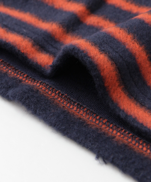 URBAN RESEARCH DOORS（アーバンリサーチドアーズ）の「FORK＆SPOON Brushed Border OP（ワンピース・キッズ・ネイビー/オフホワイト・120/90/105/135）」の4枚目の写真