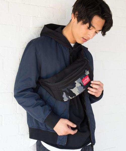 Manhattan Portage（マンハッタンポーテージ）の「別注 [マンハッタンポーテージ] BC Manhattan Portage*GLR NP/CDR WEST　ボディバッグ ◆（ボディバッグ/ウエストポーチ・メンズ・ブラック/グレー/ネイビー・FREE）」の3枚目の写真