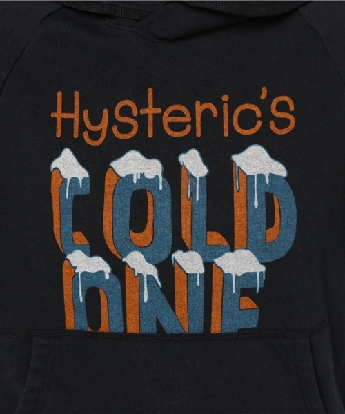 HYSTERIC GLAMOUR(ヒステリックグラマー)の「COLD ONE pt PK(パーカー・レディース・トップグレー/ブルー/ブラック・FREE)」の8枚目の写真