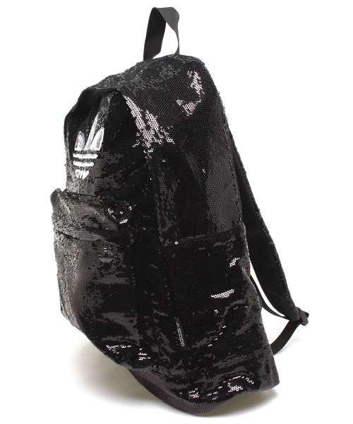 adidas Originals（アディダスオリジナルス）の「S SEQUINS BPACK（バックパック/リュック・レディース・ブラック・ﾌﾘ-）」の6枚目の写真
