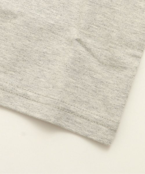 apres les cours（アプレレクール）の「袖フレア切替フリルTシャツ（Tシャツ/カットソー・キッズ・グレー/オフホワイト/ブラック・100/120/110/130/90/80）」の5枚目の写真