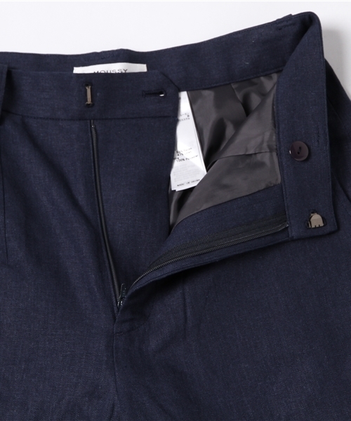 MOUSSY(マウジー)の「LINEN CROPPED PANTS(その他パンツ・レディース・ベージュ/ネイビー・1/2)」の10枚目の写真