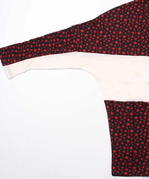 BEATJIVE（ビートジャイブ）の「ドルマンスリーブワイドシルエットニットセーター メンズ（ニット/セーター・メンズ・チャコールグレー/ブラック/レッド系その他/レッド系その他2/ブラック系その他・FREE）」の14枚目の写真