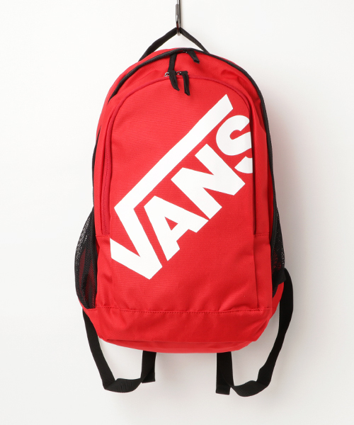 VANS(バンズ)の「VANS SPILL DAYPACK(バックパック/リュック・メンズ・ブラック/カモフラージュ/レッド・FREE)」の3枚目の写真