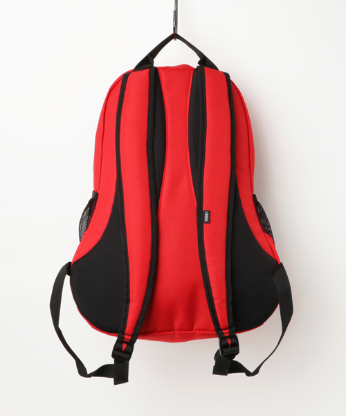 VANS(バンズ)の「VANS SPILL DAYPACK(バックパック/リュック・メンズ・ブラック/カモフラージュ/レッド・FREE)」の9枚目の写真