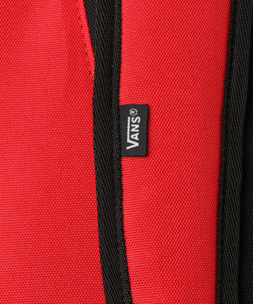 VANS(バンズ)の「VANS SPILL DAYPACK(バックパック/リュック・メンズ・ブラック/カモフラージュ/レッド・FREE)」の8枚目の写真
