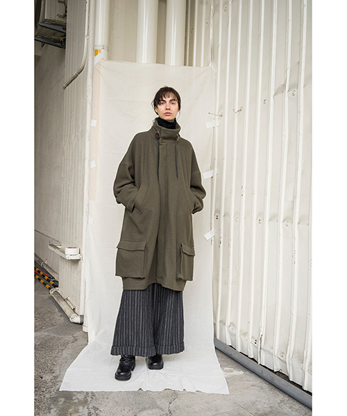 ZUCCa（ズッカ）の「ミルドジャージィー（その他アウター・レディース・ブラック/カーキ/ダークグレー・M/M size）」の8枚目の写真