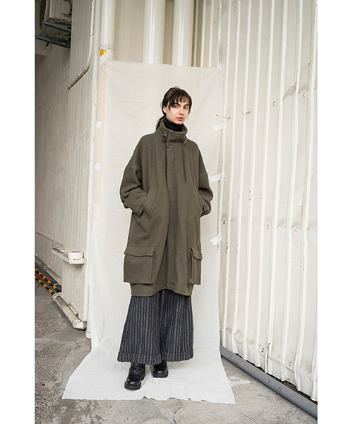 ZUCCa（ズッカ）の「ミルドジャージィー（その他アウター・レディース・ブラック/カーキ/ダークグレー・M/M size）」の16枚目の写真