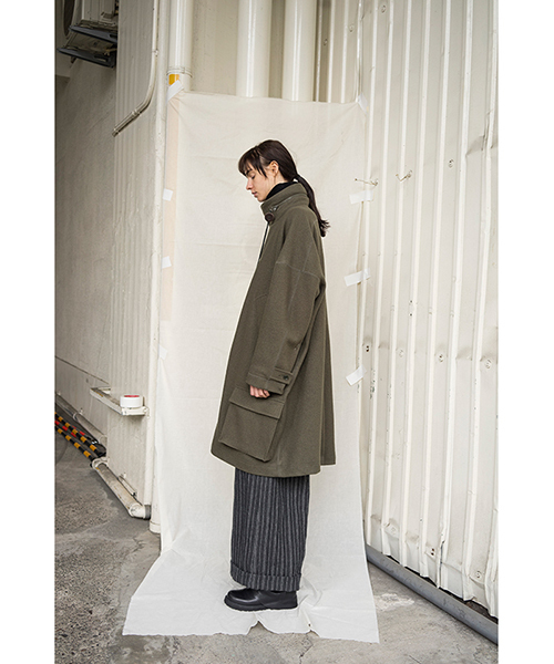 ZUCCa（ズッカ）の「ミルドジャージィー（その他アウター・レディース・ブラック/カーキ/ダークグレー・M/M size）」の10枚目の写真