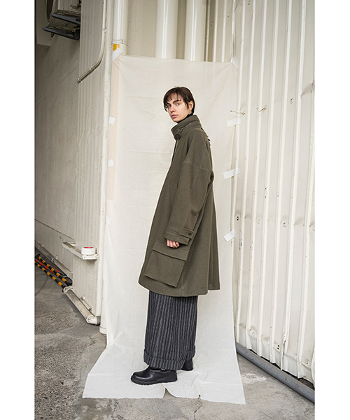 ZUCCa（ズッカ）の「ミルドジャージィー（その他アウター・レディース・ブラック/カーキ/ダークグレー・M/M size）」の12枚目の写真