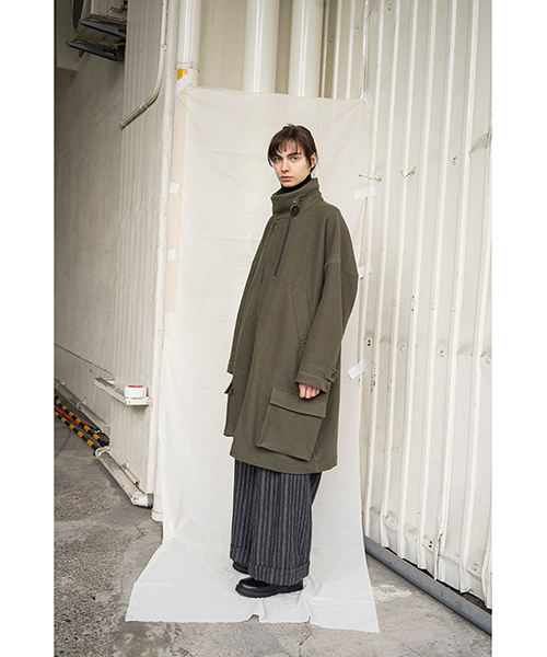 ZUCCa（ズッカ）の「ミルドジャージィー（その他アウター・レディース・ブラック/カーキ/ダークグレー・M/M size）」の7枚目の写真