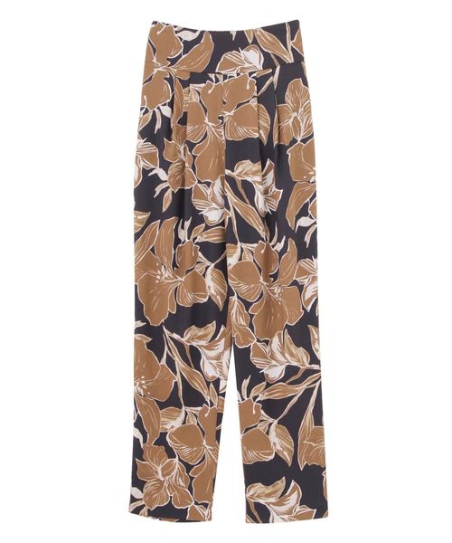 LAGUNAMOON(ラグナムーン)の「アロハフラワータックパンツ(その他パンツ・レディース・カーキ/ブラック・SMALL/MEDIUM)」の3枚目の写真