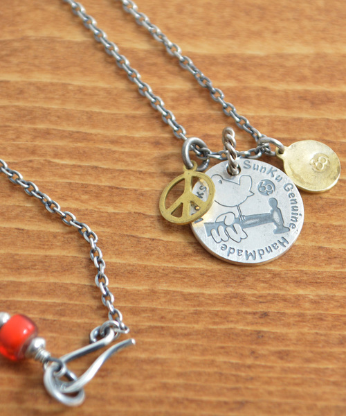 SunKu(サンク)の「39/サンク/Sunku 39Plate Necklace(ネックレス・メンズ・シルバー・FREE)」の3枚目の写真