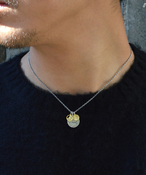 SunKu(サンク)の「39/サンク/Sunku 39Plate Necklace(ネックレス・メンズ・シルバー・FREE)」の5枚目の写真