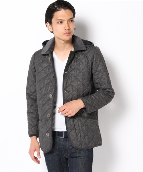 SHIPS（シップス）の「CARRARO: LORO PIANA【RAIN SYSTEM】フード 