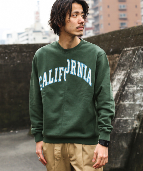 URBAN RESEARCH Sonny Label（アーバンリサーチサニーレーベル）の「ドッキングスウェット（Tシャツ/カットソー・メンズ・ネイビー/グレー/グリーン・MEDIUM/LARGE）」の3枚目の写真