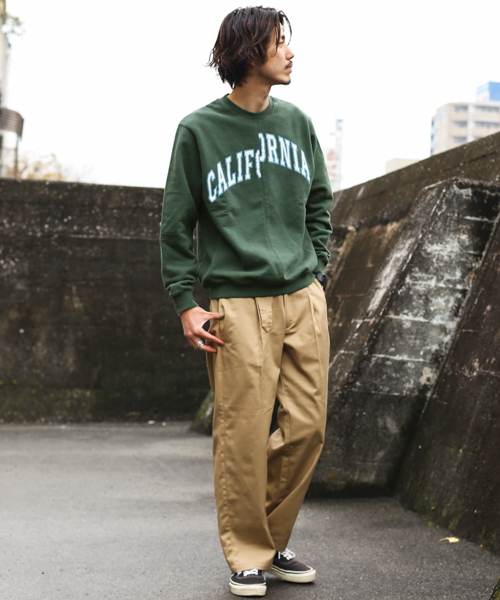 URBAN RESEARCH Sonny Label（アーバンリサーチサニーレーベル）の「ドッキングスウェット（Tシャツ/カットソー・メンズ・ネイビー/グレー/グリーン・MEDIUM/LARGE）」の5枚目の写真