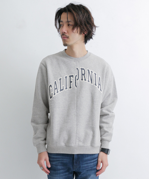 URBAN RESEARCH Sonny Label（アーバンリサーチサニーレーベル）の「ドッキングスウェット（Tシャツ/カットソー・メンズ・ネイビー/グレー/グリーン・MEDIUM/LARGE）」の7枚目の写真