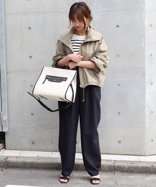 VIOLAd'ORO（ヴィオラドーロ）の「《WEB限定》VIOLA d’ORO キャンバス*レザートート◆（トートバッグ・レディース・ナチュラル・FREE）」の17枚目の写真