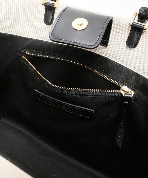 VIOLAd'ORO（ヴィオラドーロ）の「《WEB限定》VIOLA d’ORO キャンバス*レザートート◆（トートバッグ・レディース・ナチュラル・FREE）」の16枚目の写真