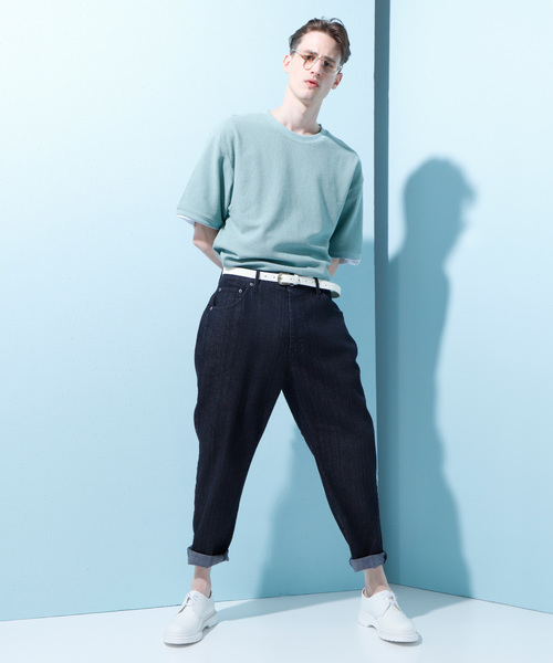 EMMA CLOTHES（エマクローズ）の「本革ロングナローベルト Real Leather Slim Belt（ベルト・メンズ・ホワイト/ブラック/ダークブラウン/レッド/ダークグリーン/ベージュ・FREE）」の9枚目の写真